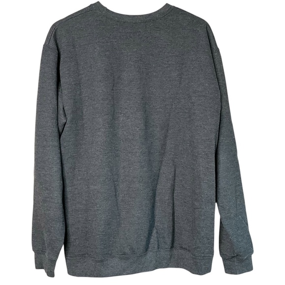 BLONDE AMBITION Cotton / Poly Blend Charcoal Sweatshirt Rose Gold ‘MAMA’ Graphic - Picture 4 of 8